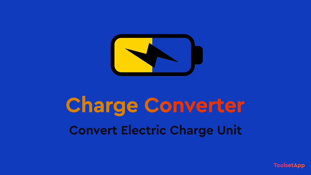 Online Electric Charge Units Conversion