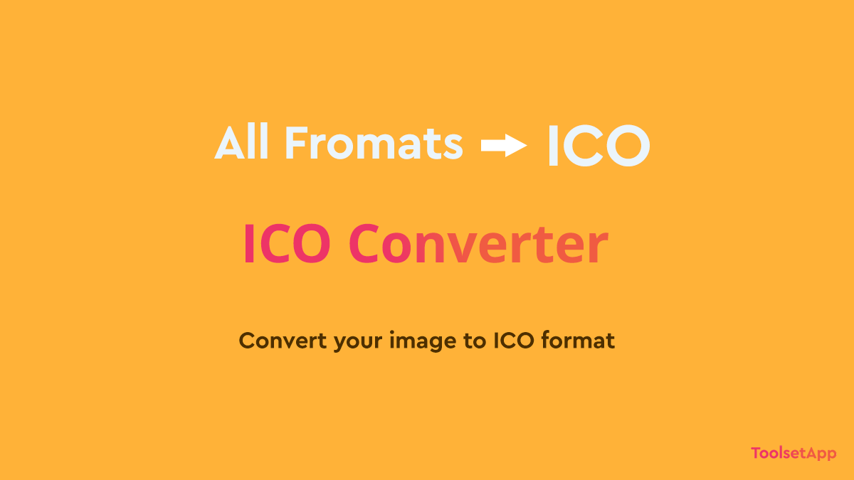 Convert your image to ICO format
