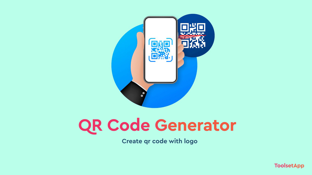 qr code generator with logo from text